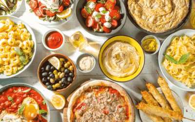 Platos vegetarianos en la cocina mediterránea de Antiquary